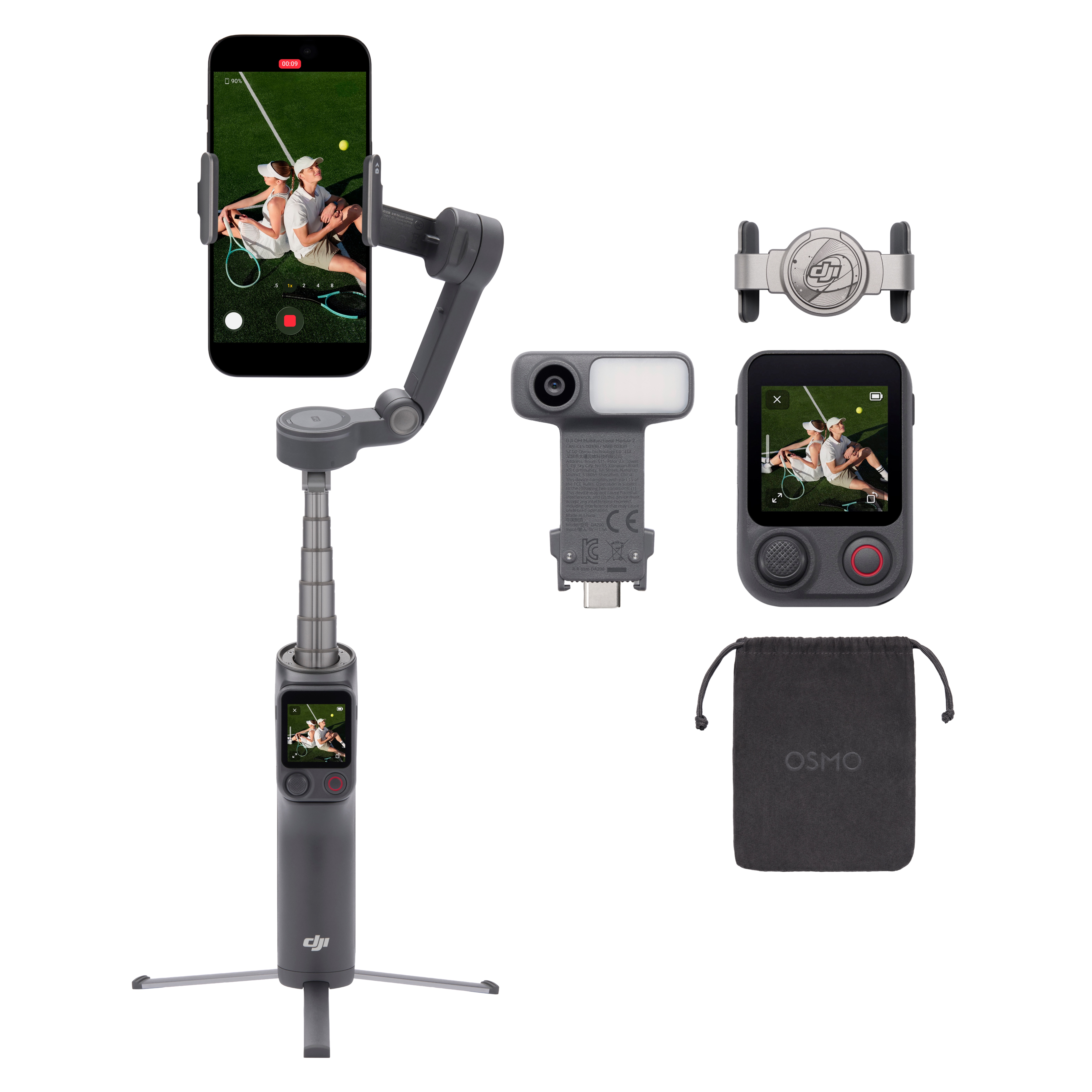 Osmo Mobile 8P 고급 추적 콤보